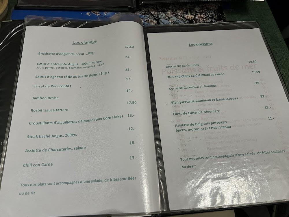 Café du Siècle - Menu Image 1